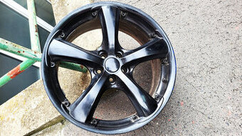 Černé ALU disky 18" 5x100 Octavia 1, Golf 4, Leon, A3