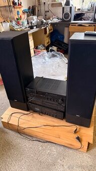 Yamaha Hi-Fi sestava RX-385RDS + CD + kazeta + repro