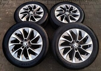 Alu kola originál Škoda Karoq 5x112 R17 Aronia