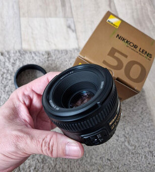 Nikon AF-S Nikkor 50mm 1:1,8 G stav nového