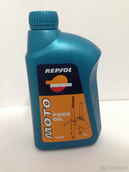 Nový hydraulický olej REPSOL Moto Fork Oil 10W 1 lit.
