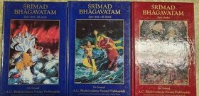 3 knihy Śrímad Bhágavatam,kus 99Kč