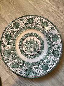 Keramický dekorační talíř