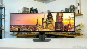 Super-ultra široký zakřivený monitor Dell 49"