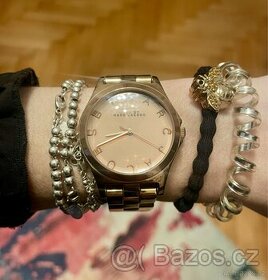 Marc Jacobs hodinky růžové zlato rosé gold dámské