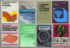 Různé knihy z fyziky