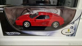 Hot Wheels: 1/18 Ferrari 512M Nové