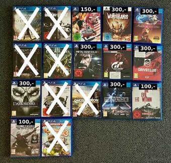 Hry (PlayStation 4, PS4, PS5)