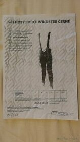 Nové kalhoty Force Windster
