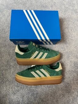 Adidas gazelle bold green 38