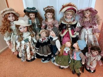 Porcelánové panenky (celkem 11)
