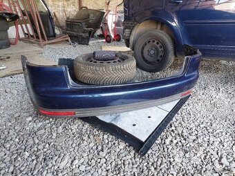 Zadní nárazník VW Touran 1T2 modrá metalíza LD5Q