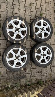 Alu disky CMS 15” 4x100 ET37 - pneu KO