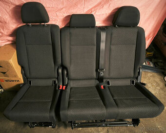 VW Caddy 2015-2020 druhá řada sedadel ISOFIX-TOP