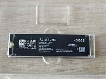 M.2 SSD NVMe 4TB - Crucial P3