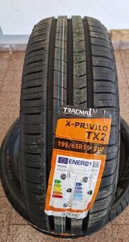 4x letni Nove pneu 195/65/15..91V....TRACMAX