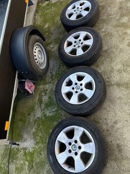 Škoda R15 5x112 Letní nové pneu