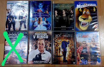 DVD VE VÝBORNÉM STAVU KUS 25KČ