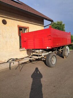 Prodám vlek 8t, přívěs BSS 10.08