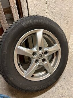 Alu kola 5x112 R15 + letní pneu