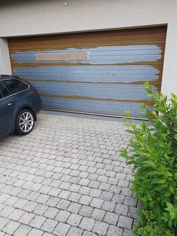 Sekční garážová vrata - REZERVOVÁNO