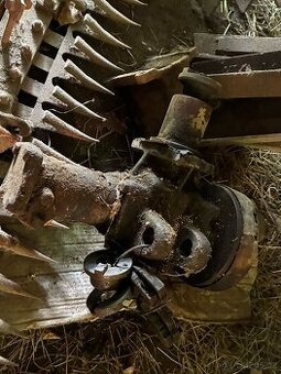 Zetor 25, boční kosa 1950
