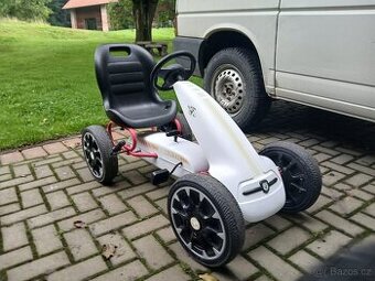 Šlapací motokára abarth - 1
