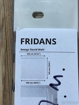Zatemňovací roleta Ikea Fridans-nová.