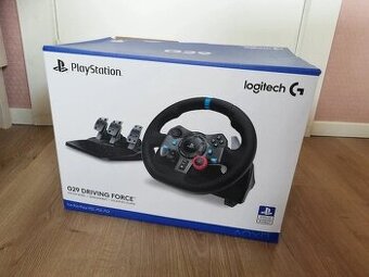 Logitech G29 volant, pedály s řadicí pákou