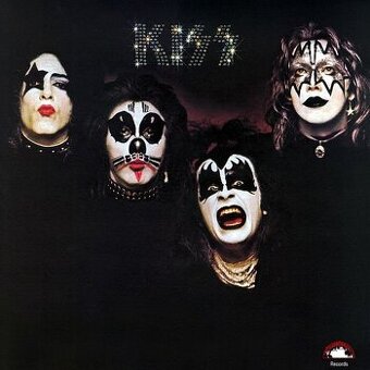 LP desky KISS, staré presy Japan vydání ve stavu NM