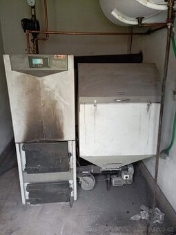 Automatický kotel na uhlí, pelety, štěpku