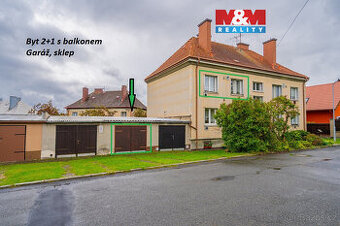 Prodej bytu 2+1, 57 m², garáž, Tachov, ul. Fügnerova