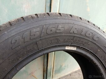 2x zimni taurus 215/65 R16 C, dezen=6mm