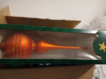 Špice na vánoční stromeček matná