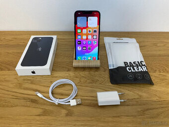Apple iPhone 13 128GB Modrý - velmi pěkný stav, baterie 87%