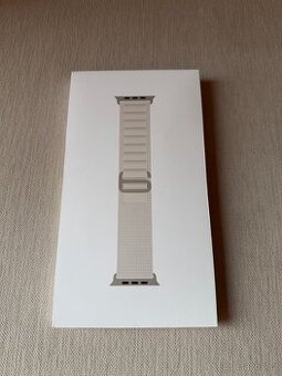 Apple Watch řemínek - alpský tah, bílý