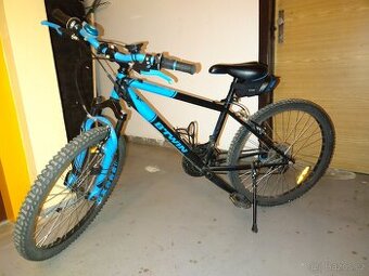 Prodám kolo Rockrider 27,5 tmavě modré - Velikost