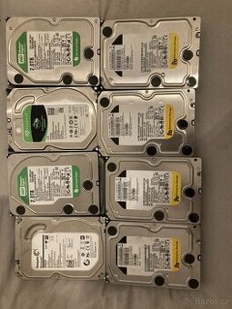 HDD 1TB, 2TB 8ks