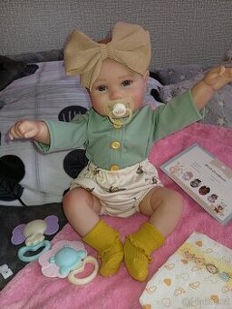 Realistická Reborn panenka rozkošná Maddie