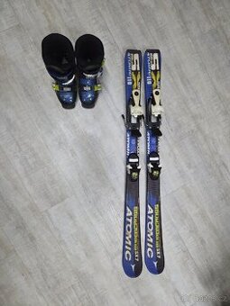 Dětské lyže 110 a lyžáky 21,5cm