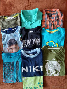 Chlapecké trička s krátkým rukávem 134-140