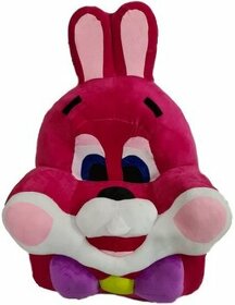 Dětské křesílko růžový Zajíc