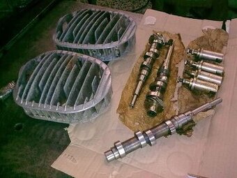 Originální válce písty vačka rozvodova kola kliková hřídel