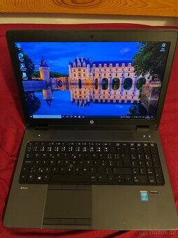 Vykonny kovovy notebook HP ZBook 15 G2 SSD 512GB RAM32 GB