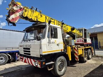 Autojeřáb TATRA 815 AD 20 – pracovní stroj