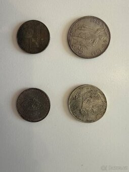 Různé mince 890 k/ks