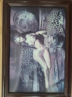 3D obraz Jennifer Lopez