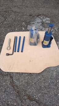 hever, klíč na kola, tažné oko