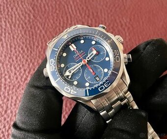 🇨🇭 Omega Seamaster Diver 300 Chronograph, Full Set