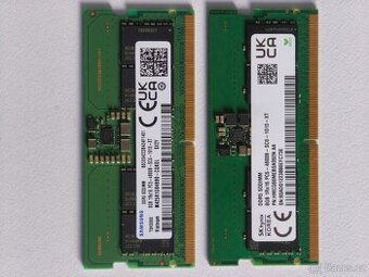 NTB 16 GB DDR5 (2x 8 GB dual channel)
